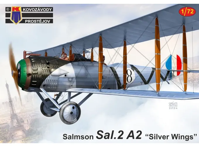 Сборная модель Salmson Sal.2A2 “Silver Wings”