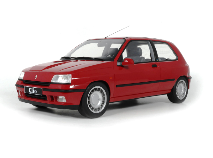 RENAULT Clio 16S (1991), rouge vif 