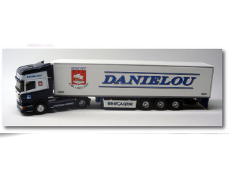 SCANIA Serie R NEW TOPLINE с полуприцепом-рефрижератором "DANIELOU" 2014