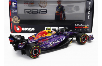 RED BULL F1 Rb19 Team Oracle Red Bull Racing №11 3rd Las Vegas Usa Gp (2023) Sergio Perez, Purple Yellow Red