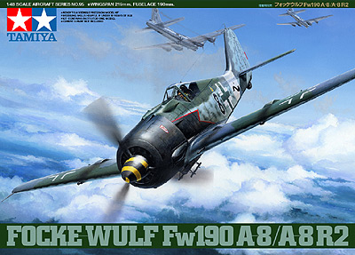 Сборная модель Немецкий истребитель Focke-Wulf Fw 190 A-8/A