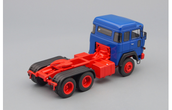 MAGIRUS-DEUTZ 310 D22 FS 6x4 (1975), blue / red