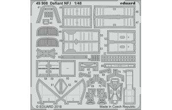 Полный набор фототравления для Defiant NF. I