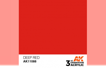 Краска акриловая 3rd Generation Deep Red 17ml