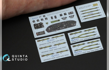 Декаль интерьера кабины PBY-5 Catalina (Revell/Monogram)