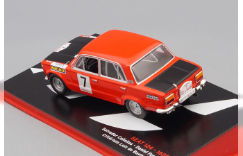 SEAT 124 1600 #7 Criterium Luis de Baviera Salvador Canellas - Daniel Ferrater (1972), red