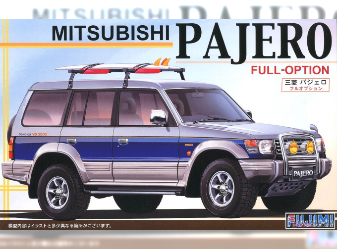 Сборная модель Mitsubishi Pajero Full-Option