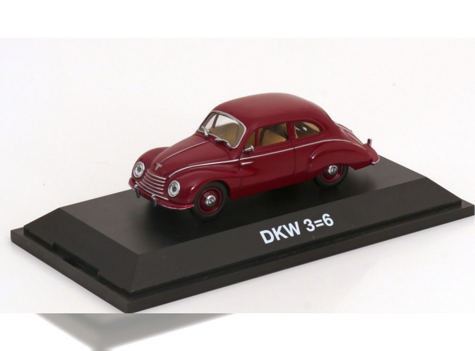 DKW 3=6, dark red