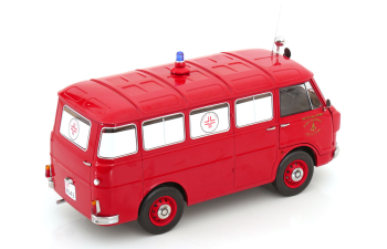 ALFA ROMEO F-12 Vigili Del Fuoco Ambulanza - Fire Engine Ambulance - (1968), red