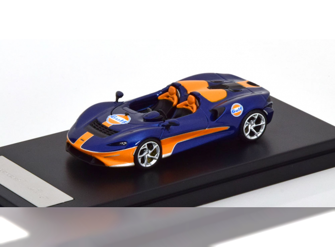 MCLAREN Elva Gulf, blue metallic orange