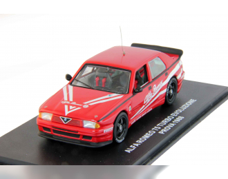 ALFA ROMEO 75 Turbo Evoluzione Prova (1988), red