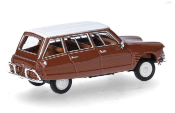CITROEN Ami 6 (1961), brown/white
