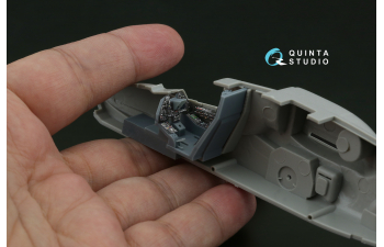 3D Декаль интерьера кабины Ка-50 (черные панели) (HobbyBoss/ARK) (с 3D-печатными деталями)