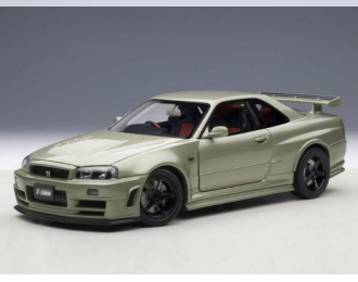 NISSAN Nismo R34 GT-R Z-Tune Limited edition 2000 pcs., Зеленый мет.