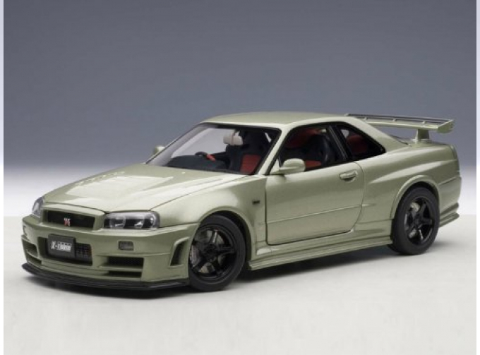 NISSAN Nismo R34 GT-R Z-Tune Limited edition 2000 pcs., Зеленый мет.