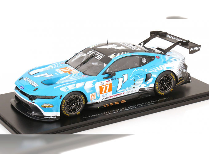 FORD Mustang GT3 №77 24h Le Mans, Barker/Hardwick/Robichon (2024)