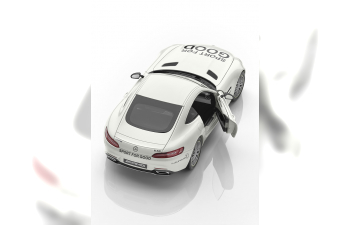 MERCEDES-BENZ AMG GT S Laureus designo C190 (2015), white diamond