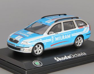 SKODA Octavia Combi "Milram" (2004), blue-white