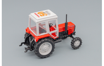 Трактор МТЗ-82 Люкс-2 "50 лет МТЗ-82" (металл), красно-чёрный