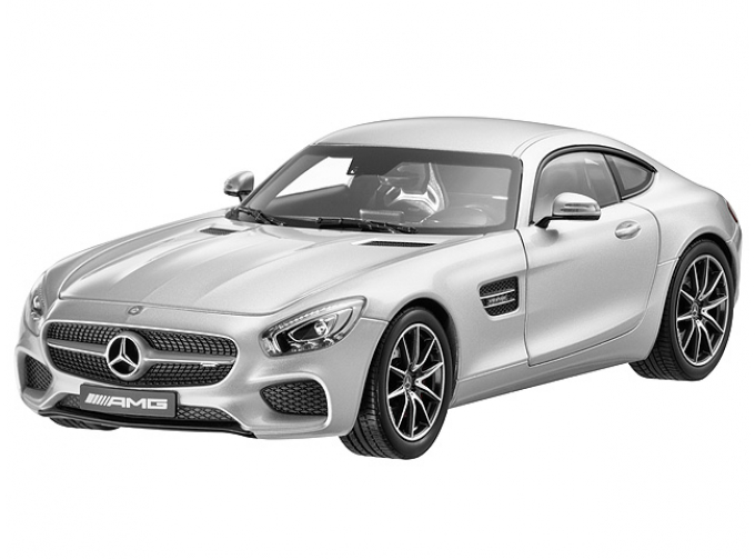 MERCEDES-BENZ AMG GT S (C190), silvermet.