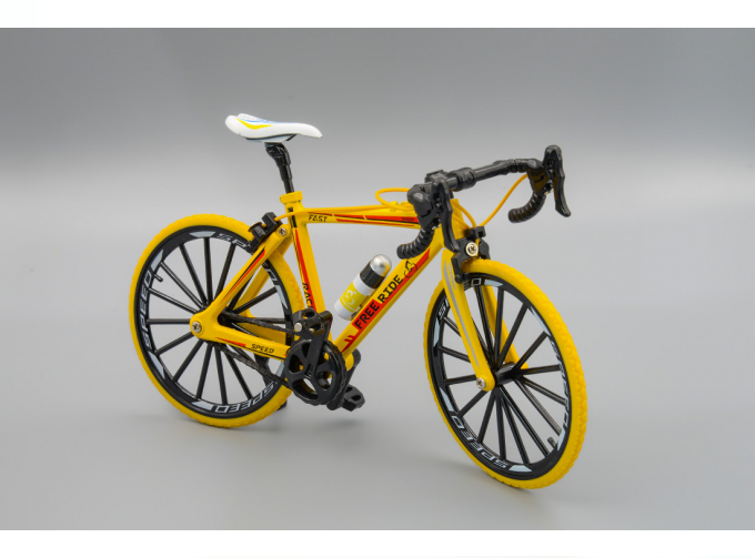Велосипед FreeRide, жёлтый, 20 см.