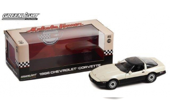 CHEVROLET Corvette C4 Malcolm Konner Commemorative Edition (1986), Dual-Tone Black/Silver Beige