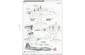 Сборная модель B-17G "Летающая крепость" Nose Art