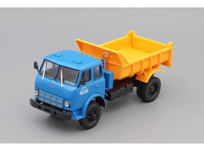 Минский 509Б/507 самосвал (1970), голубой / желтый