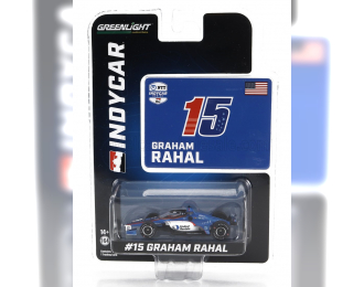 CHEVROLET Team Letterman Lanigan Racing N15 Indy 500 Indycar Series (2023) Graham Rahal, Light Blue White