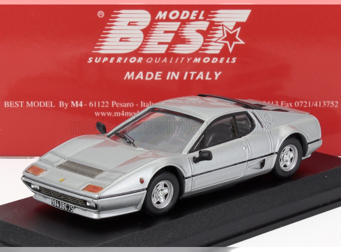 FERRARI 512 Bbi (1981) - Personal Car Jean Paul Belmondo, Silver