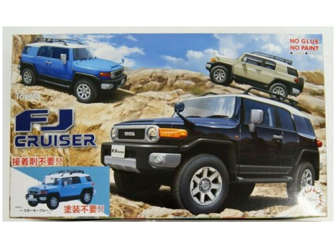 Сборная модель Toyota FJ Cruiser, blue