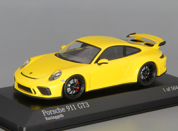 PORSCHE 911 GT3 (2016), yellow