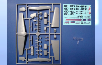 Сборная модель Zlín Z-226B “Bohatýr”