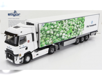 RENAULT T-line High Truck Semi-frigo Fsl Transports (2021), White Green