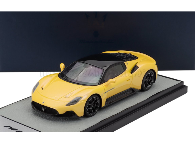 MASERATI Mc20 Gloss Black Roof (2020), Giallo Genio - Yellow Black