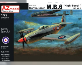 Сборная модель Martin Baker MB.6 Night Ferret