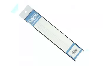 Пластиковый профиль прямоугольный 3мм*1мм* 250мм, 6шт