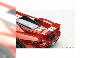 Ford GT - 2017 (red with silver stripes)