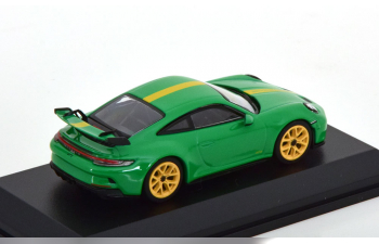 PORSCHE 911 (992) GT3 (2021), green yellow