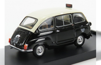 FIAT 600D MULTIPLA TAXI GENOVA (1964), BLACK IVORY