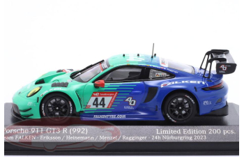 PORSCHE 911 (992) GT3 R №44 Falken Motorsports 24h Nuerburgring Joel Eriksson, Tim Heinemann, Nico Menzel, Martin Ragginger (2023)