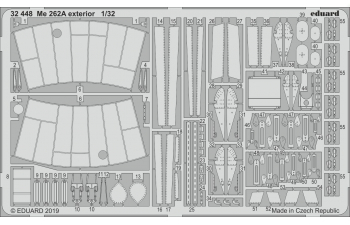 Набор фототравление Me 262A