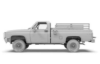 Сборная модель GMC M1008 грузовой автомобиль / M1008 Troop Carrier