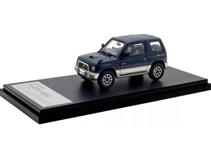 MITSUBISHI Pajero Mini VR-II (1994), mariana blue / symphonic silver