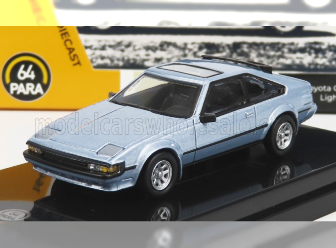 TOYOTA CELICA SUPRA COUPE LHD (1984), light blue