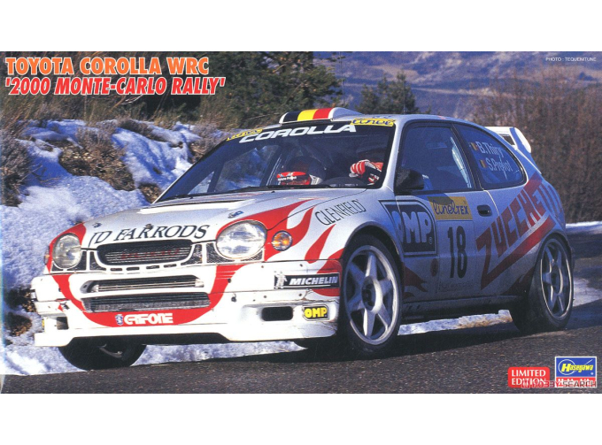 Сборная модель Toyota Carolla WRC Rally Monte-Carlo (2000)