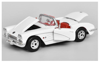 CHEVROLET Corvette Cabriolet (1959), white 