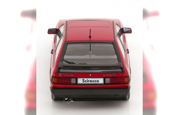 VOLKSWAGEN Scirocco 2 GTX 16V (1988), red