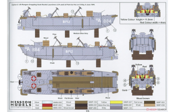 Сборная модель US Rangers Landing Craft Assault (LCA)