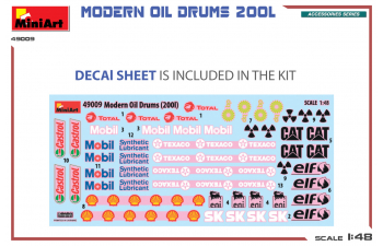 Сборная модель Modern Oil Drums 200l